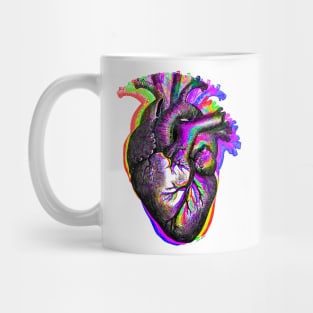 Rainbow Heart Mug